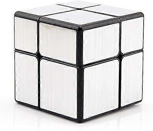 2x2 Mirror Black Body With Silver Magic Cube Mirror Silver Blocks 2x2x2 Speed Cube