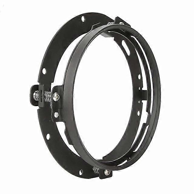 Motorcycle 7 inch Moto LED Headlight Vehicle Lighting for Harley bike with 4-1/2"4.5" LED Passing Lamps Fog Lights & 7"Bracket Mounting Ring