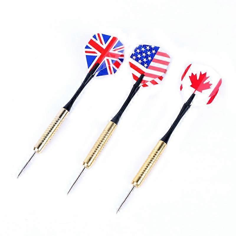 3pcs Professional Flying Dart Tungsten Steel Needle Tip Dart Sport Outdoor Indoor Entertainment Game AccessoriesDart Backboards