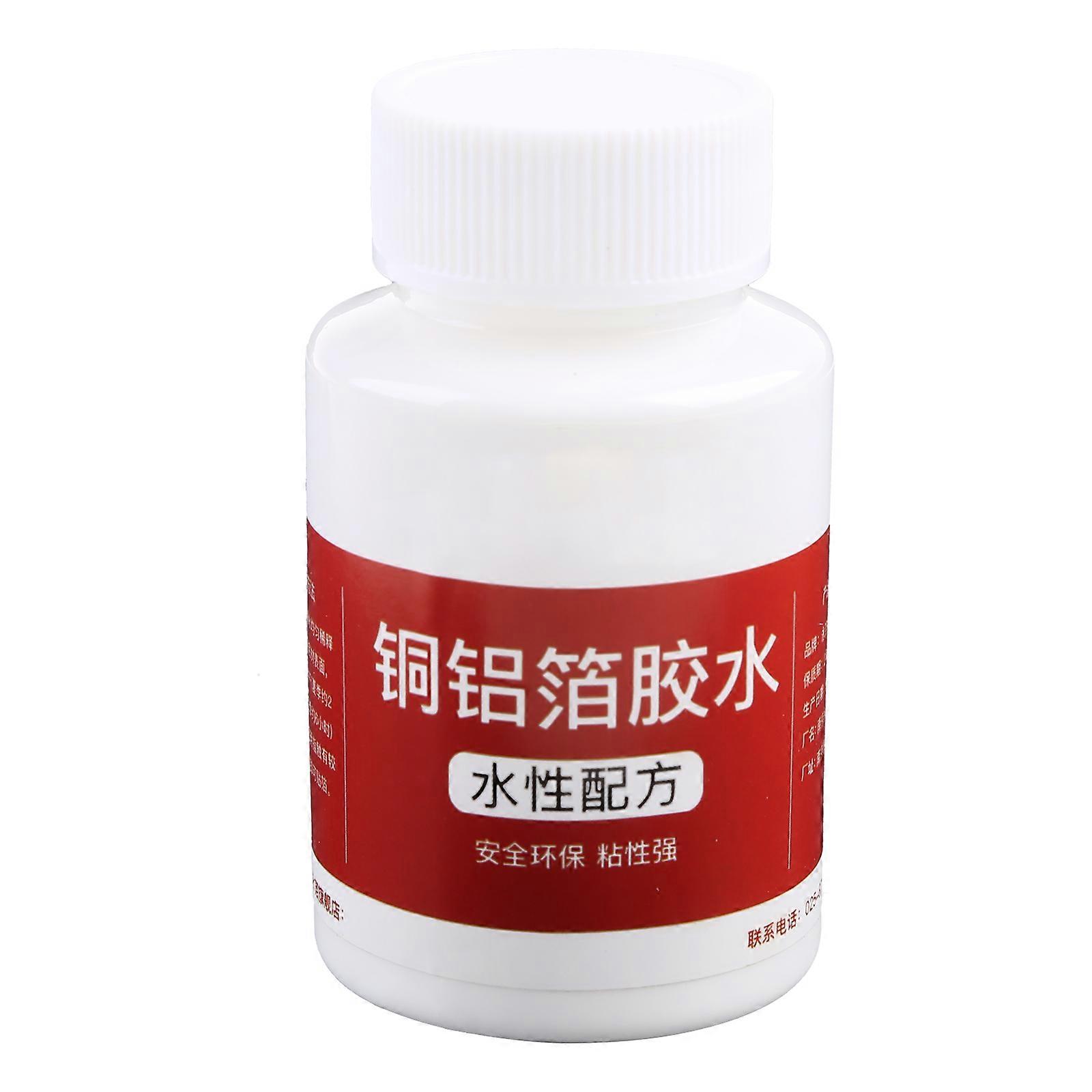 100 מ"ל דבק הזהבה על בסיס מים לעלי זהב יריעות רדיד אלומיניום מתכת DIY מלאכת יד נייר אומנויות קישוט הבית דבק סביבתי