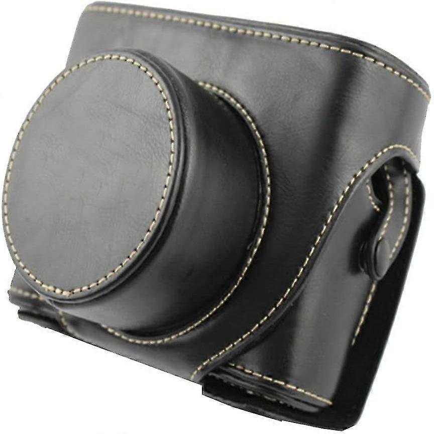 Capa protetora de couro compatível com Fuji X10 / x20