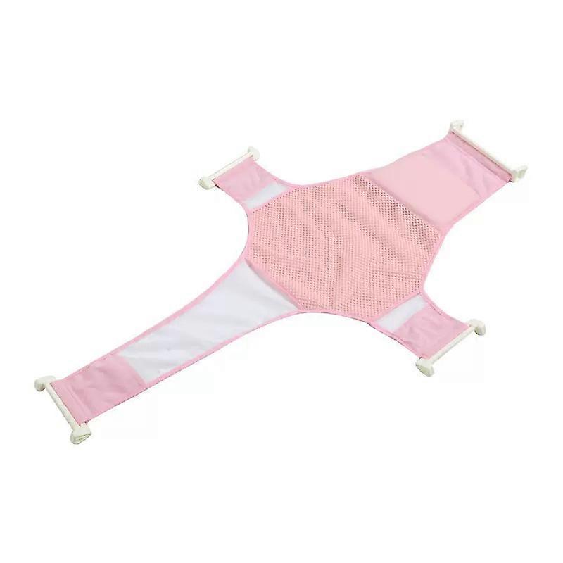 Baby Bath Support, Bathtub Support Net Adjustable Bath Tub Non-Slip Mesh Comfortable Bath Seat for Newborn Shower
