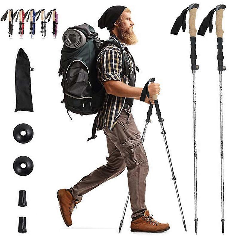 Lightweight, Collapsible Hiking Poles for Backpacking Gear