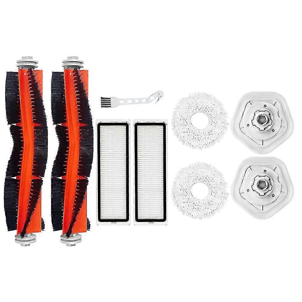 9pcs Replacement Kit Main Brush Filter Mop Cloth Cleaning Brush