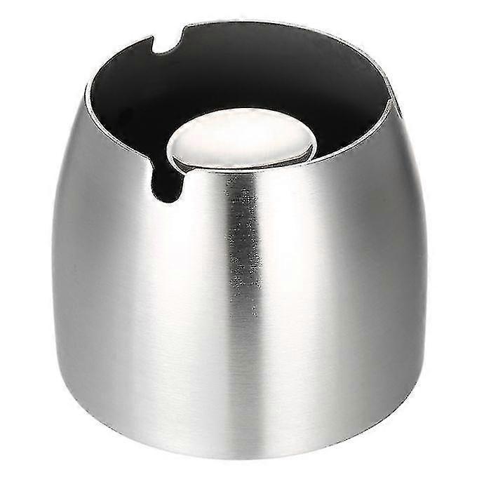 Windproof Ashtray Stainless Steel Tabletop Ashtray