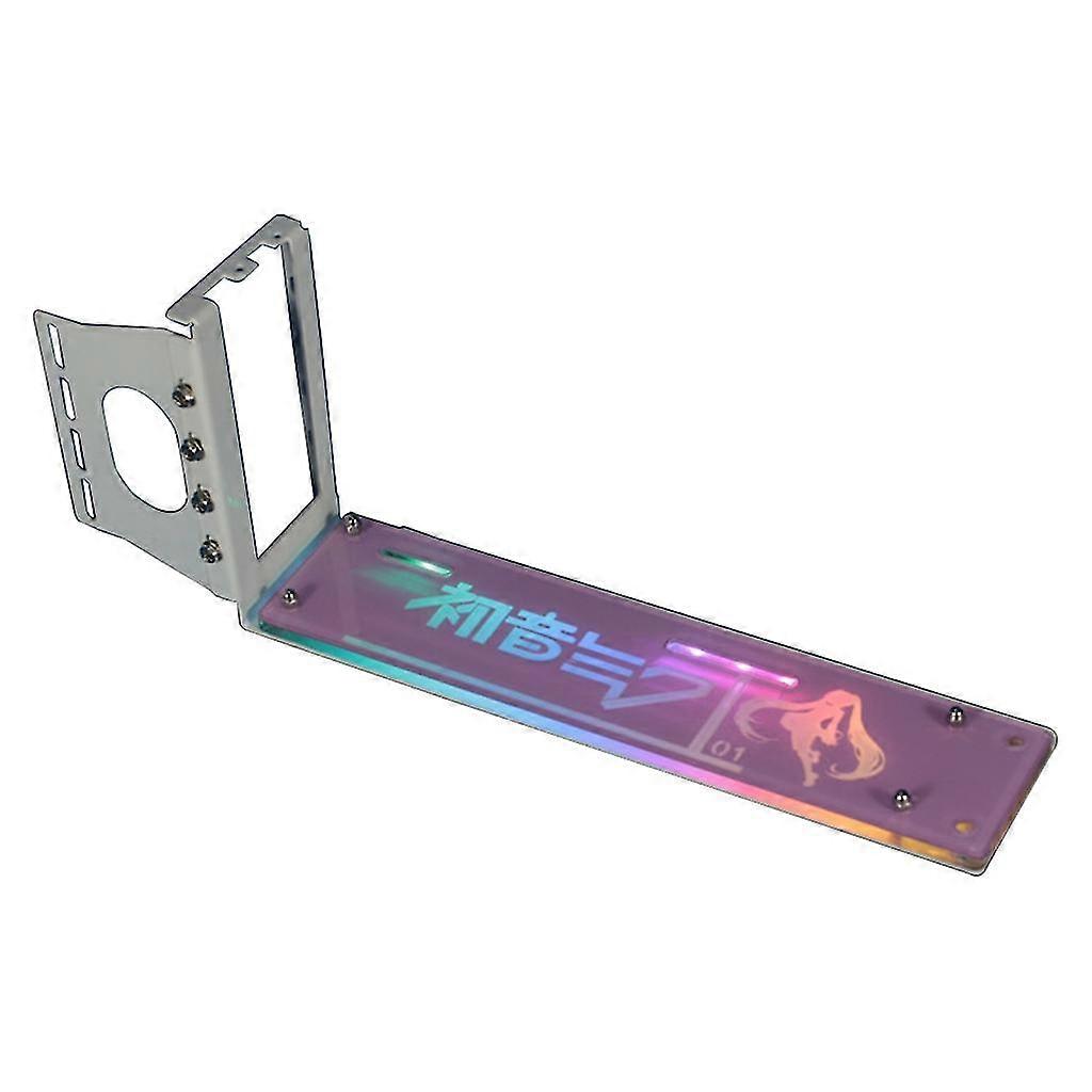 Support de carte graphique verticale Support de carte vidéo Gpu Mount Vga Support 5v Sync