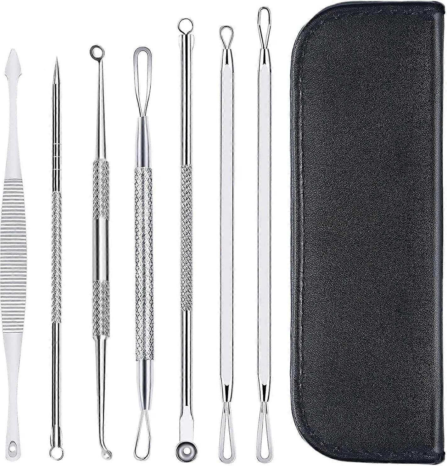 7 PCS Pimple Blackhead Remover Extractor Tool Kit