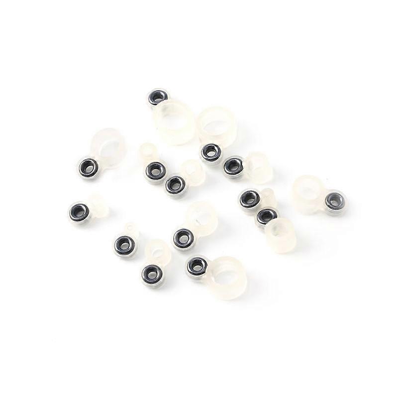 14Pcs钓鱼竿线环钓鱼线导向环硅胶不同尺寸1-14