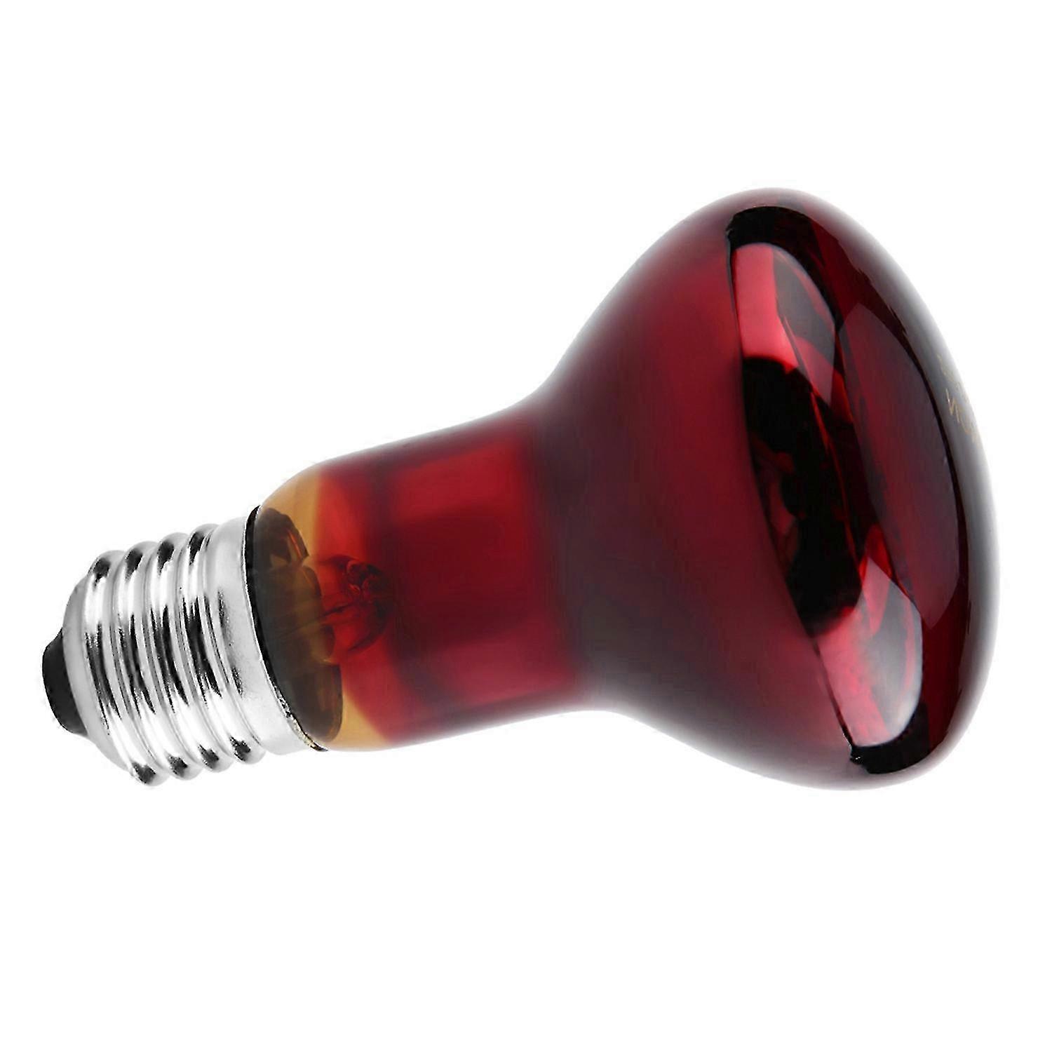 Durable Infrared Heating Warming Lamp Light Bulb for Reptile Pet Supply(50W)