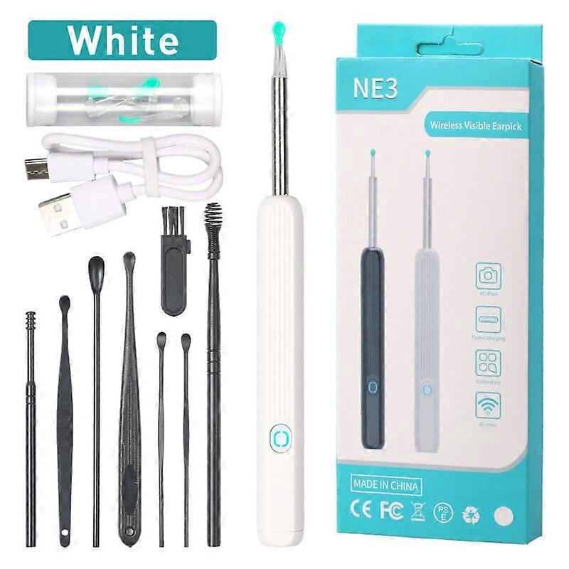 Wireless HD Ear Wax Remover Camera Ear Endoscope Spoon Pick Cleaning Tool Kit UK