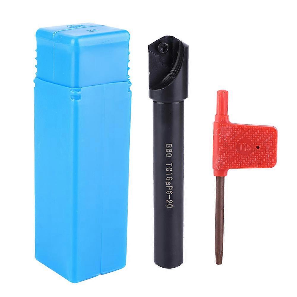 B60 TC16 C16T1 60 Degree Turning Tool Holder   Wrench For CNC Lathe