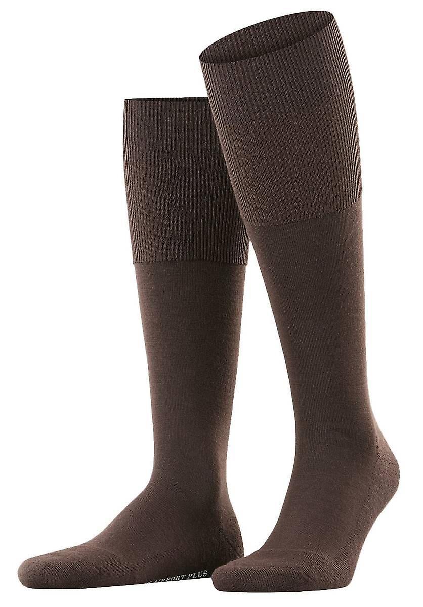 Falke Airport Plus Knee-High Socks - Brown