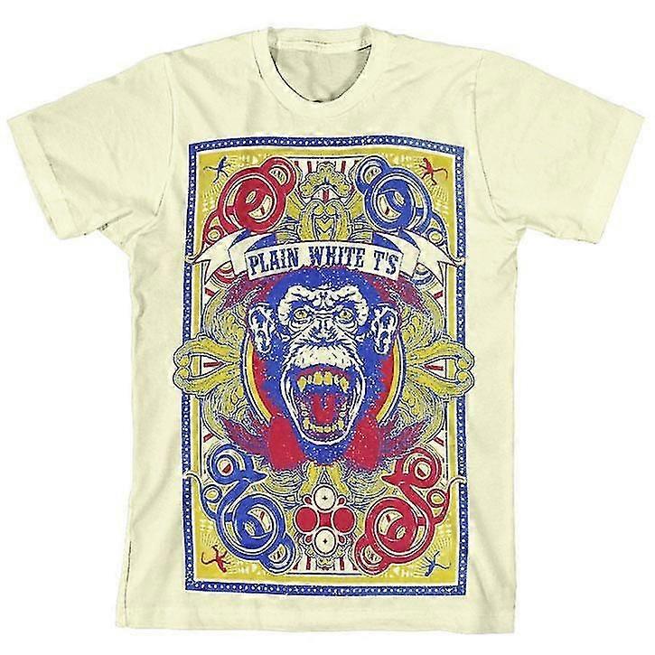 Obyčejné bílé tričko Ts Chimp