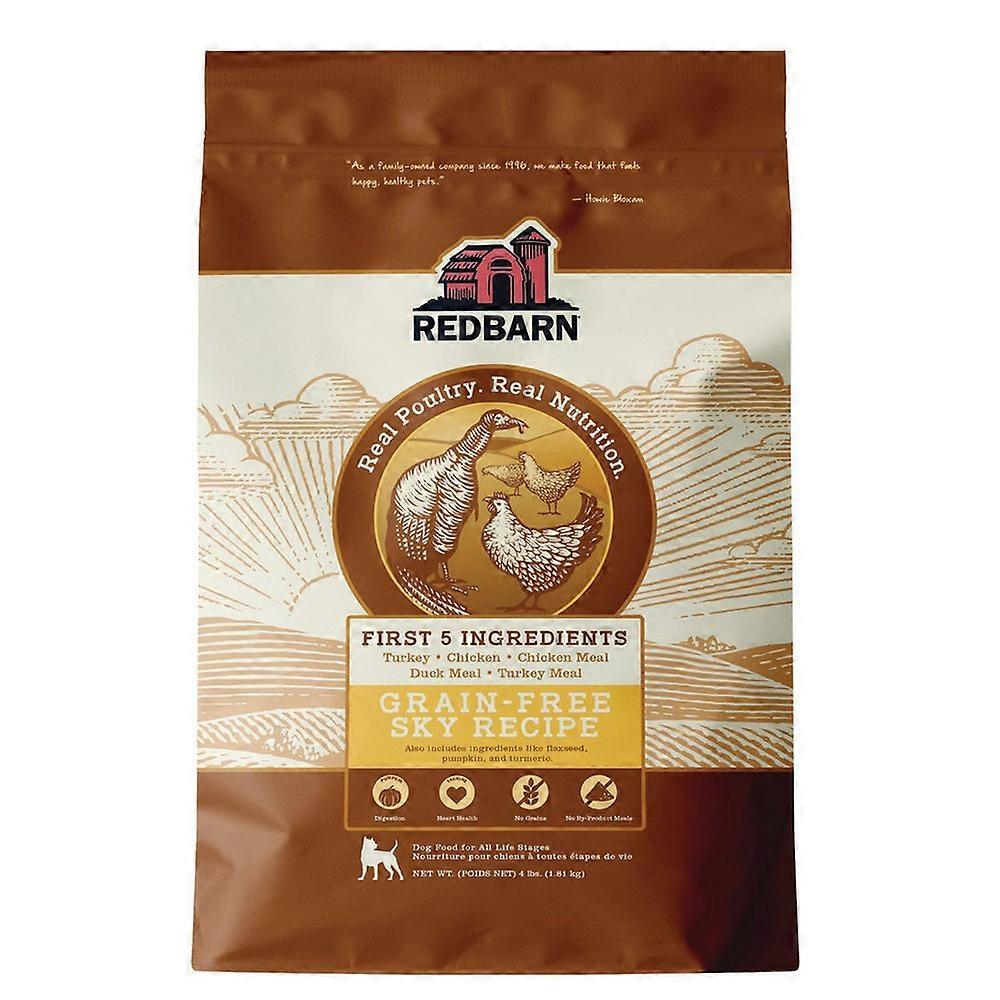 Redbarn Pet Products 无谷物干狗粮,天空,4 磅