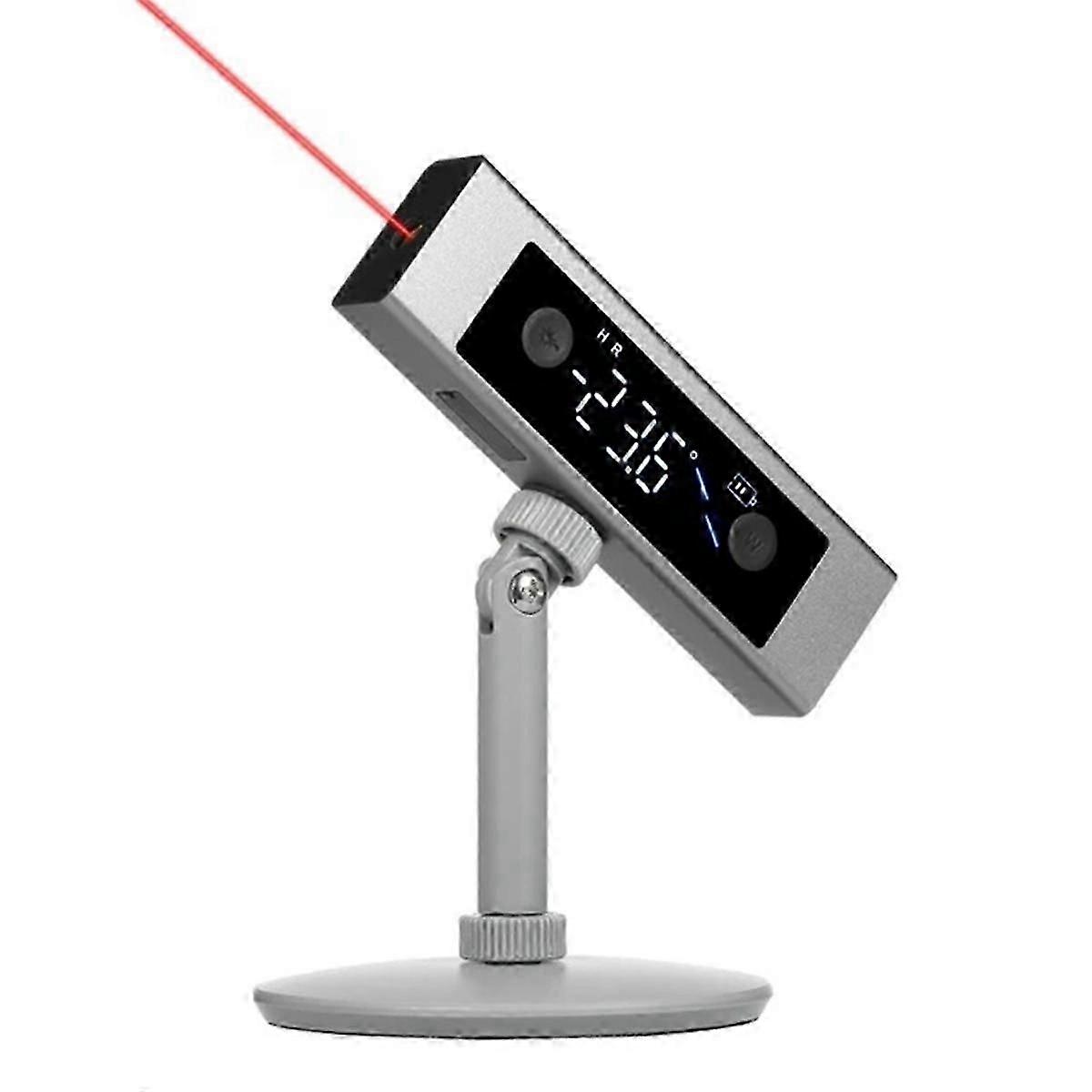 Regla de nivel láser LI2 - Inclinómetro digital 2 en 1 con carga tipo C, individual con soporte