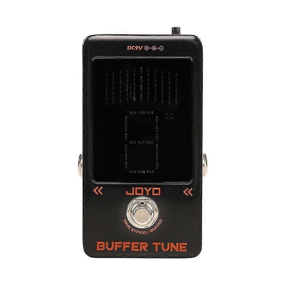 -19 Buffer Tuner Pedal with Accurate Tuning & LED Screen for Enhanced Electric Bass Guitar Effect
