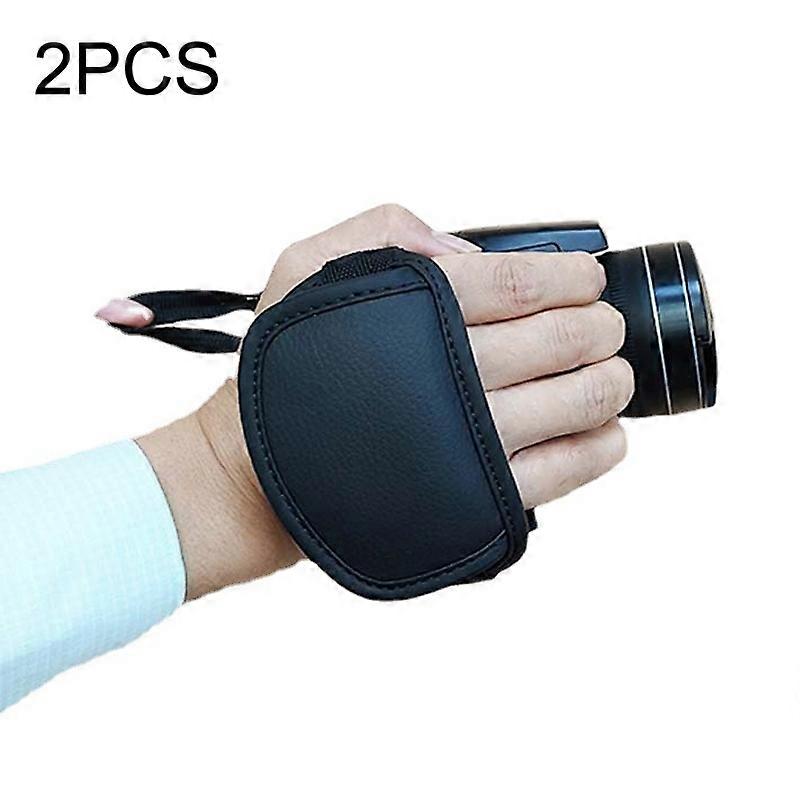 (New) 2PCS XJ00008 DSLR Camera Wrist Strap Digital Photography Tablet Hand Strap