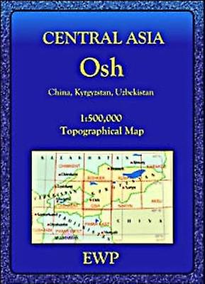 Central Asia Maps  Osh Topographical 1500 000