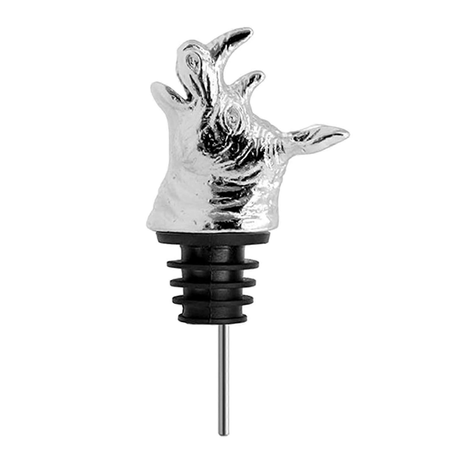 Alloy Wine Pourer, Aerator and Decanter Spout for Red, White and Rose Wine,