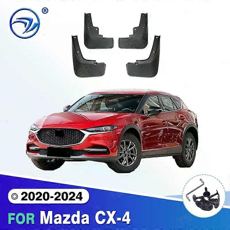 Exquisite For Mazda CX-4  2020-2024  2021 2022 2023 Fender Mudguard Mud Flaps Guard Splash Flap Mudguards Car Accessories