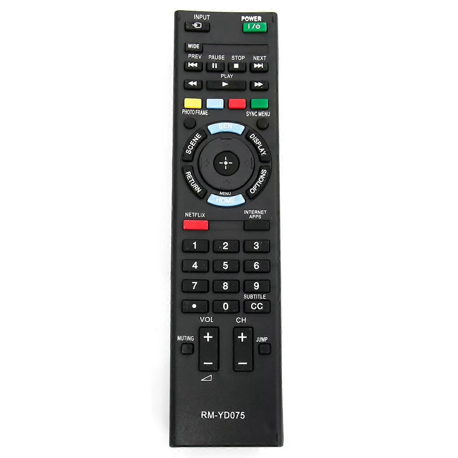 RM-YD075 For Sony TV Remote Control Replacement Universal Smart TV Remote