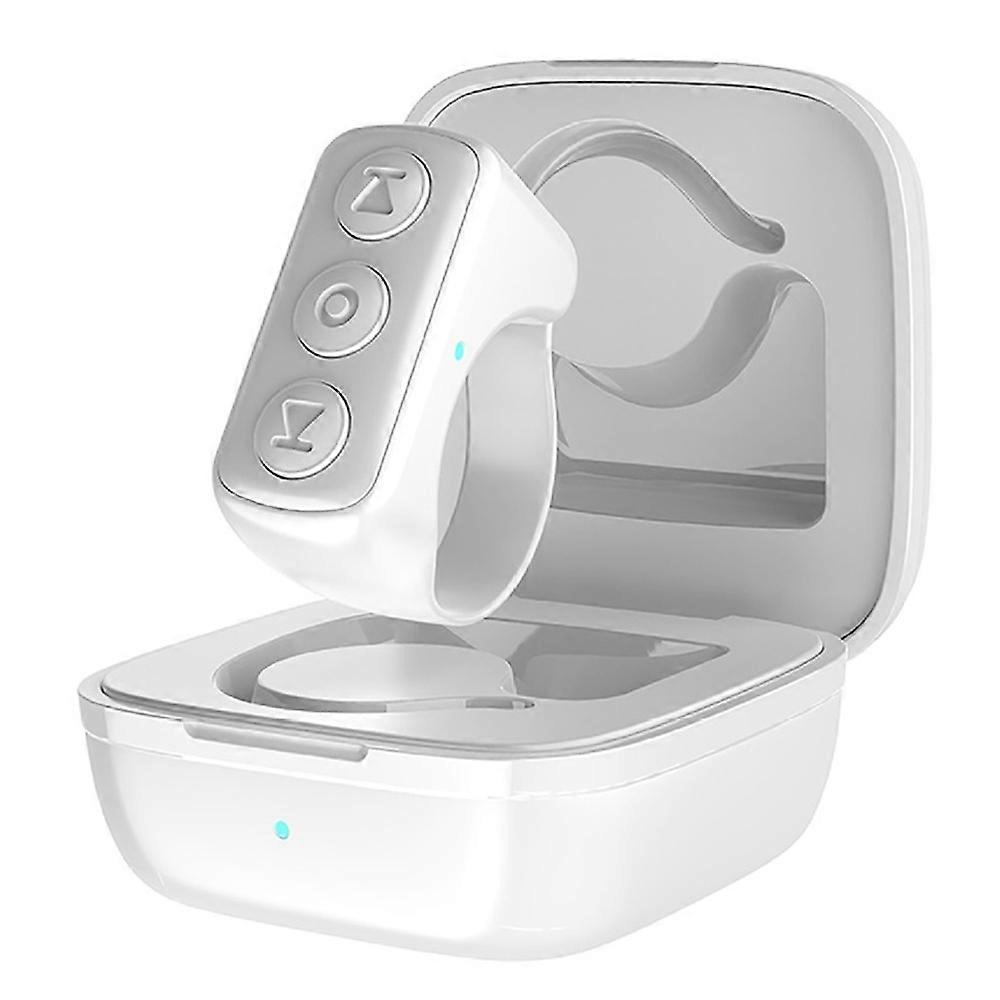 D01 Fingertip Selfie Video Controller Page Turner Browsing Bluetooth 5.0 Hands-Free Ring