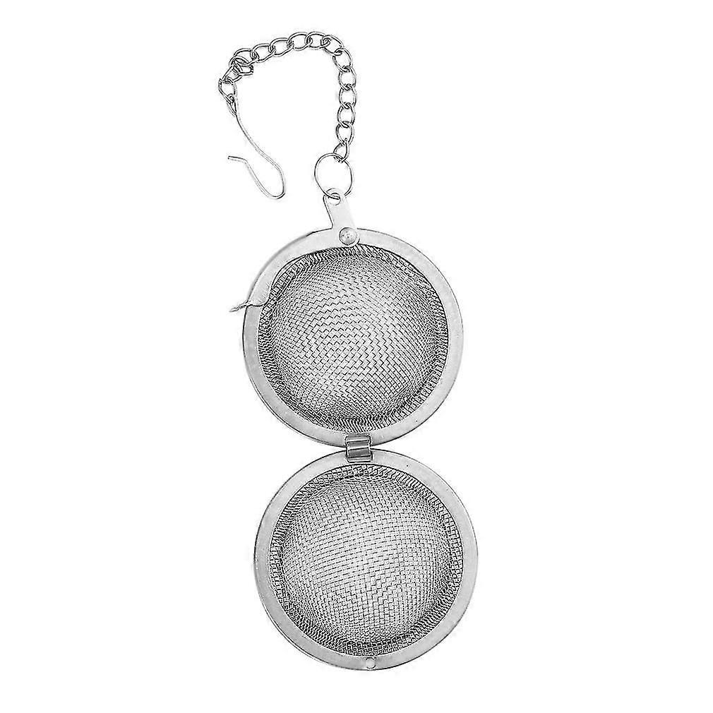 Locking Tea Infuser Ball, Stainless Steel Mesh Strainer for Loose Leaf Tea Brewing