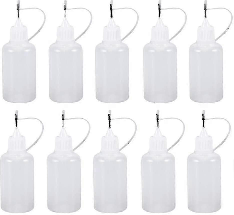 12-Pack Precision Tip Squeeze Bottles with Nozzles for Crafts, DIY & Cosmetics