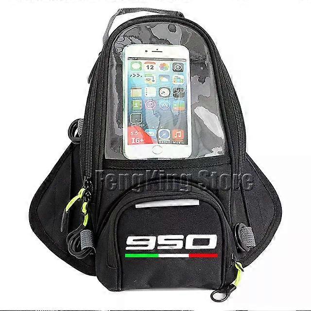 Motorcycle Magnetic Bag Riding Bag Navigation Fuel Tank Bag Large Screen compatible for Duc-ati Hypermotard 950 knight