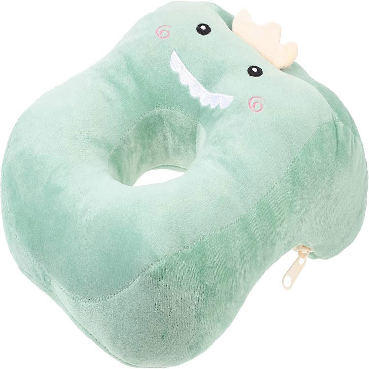 공룡 낮잠 베개가 있는 낮잠 베개 1개