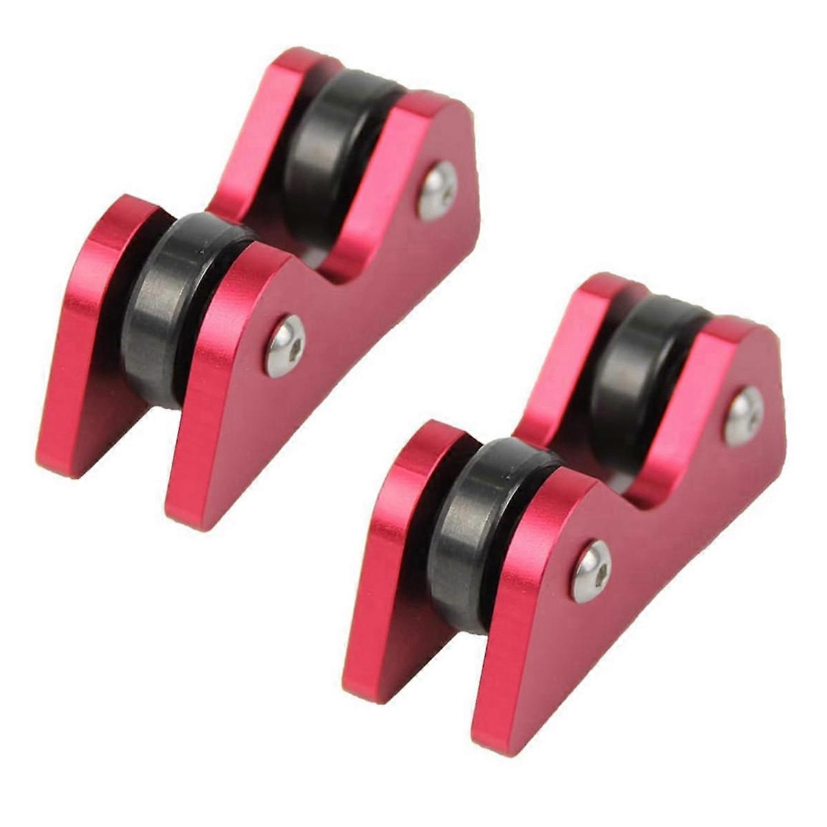 Billiards Cue Shaft Straightness Tester Billiard Cue Roller Straightening Tester Roller Inspection Tool Red