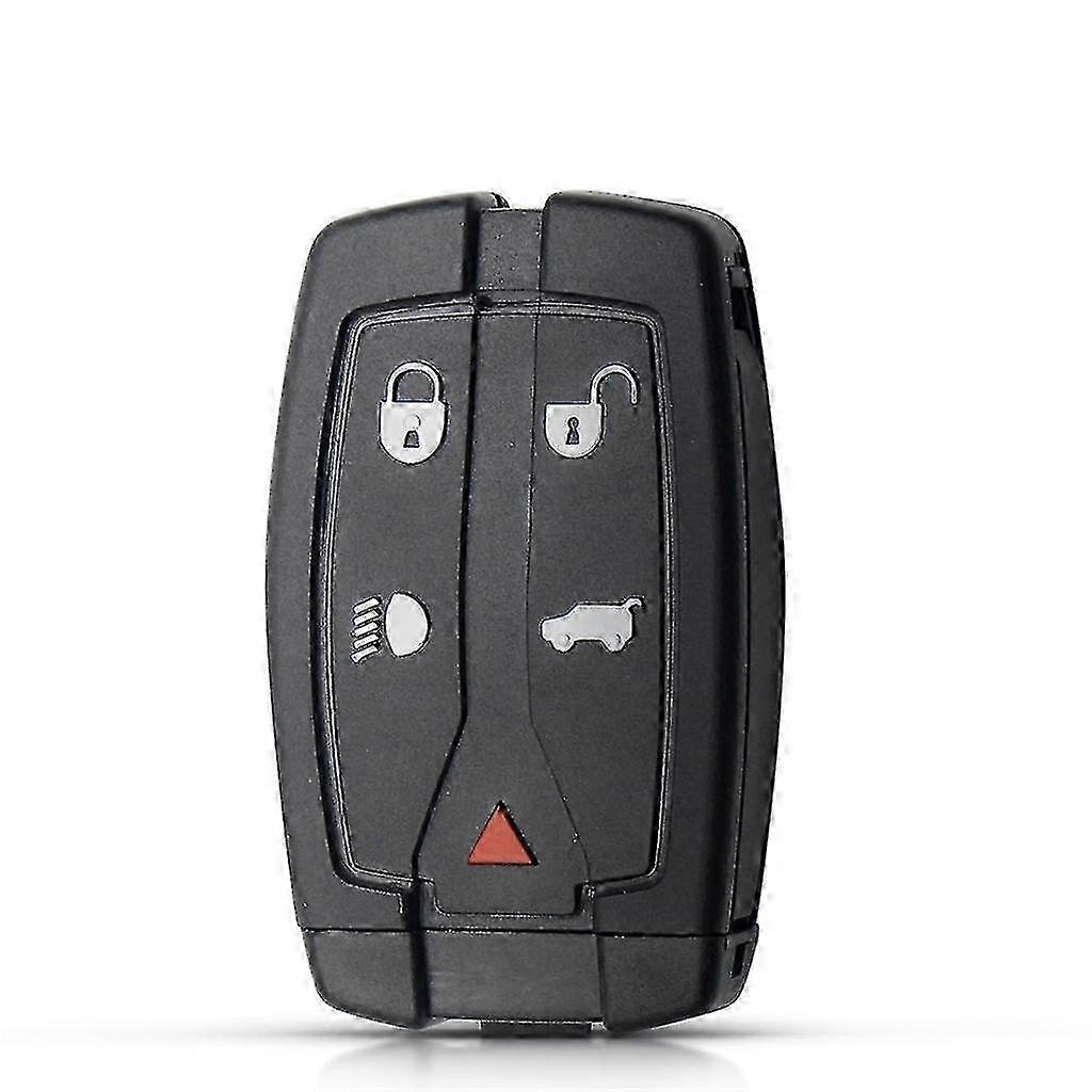 5-Button Blank Key Fob Case for Rover Freelander 2 Remote Control Entry