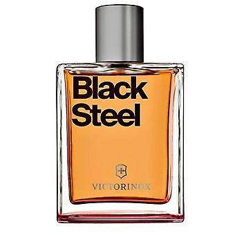 Eau de Toilette – VICTORINOX – SWISS ARMY BLACK STEEL – 100 ml – Herren – Würzige und holzige Noten