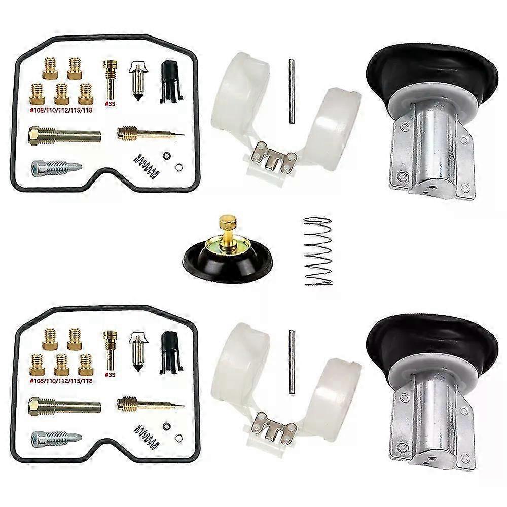 1991-2003 Kawasaki KLE 500 KLE500-A Carburetor Restoration Kit Including Plunger Diaphragm and Float Components