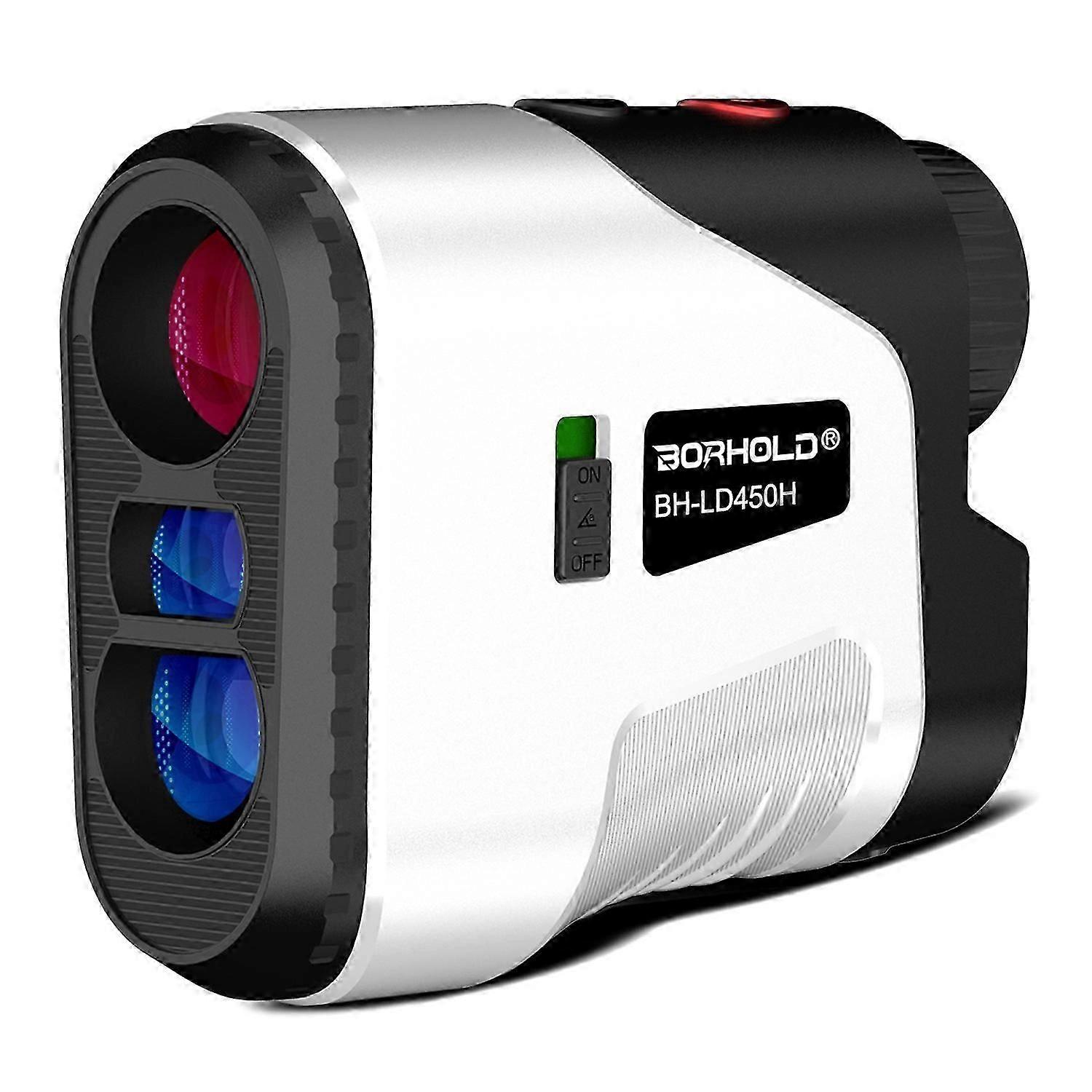 Golf Rangefinder 6X Rangefinder 450 Yards with Slope Adjustment Fast Focus System Continuous Scanning F