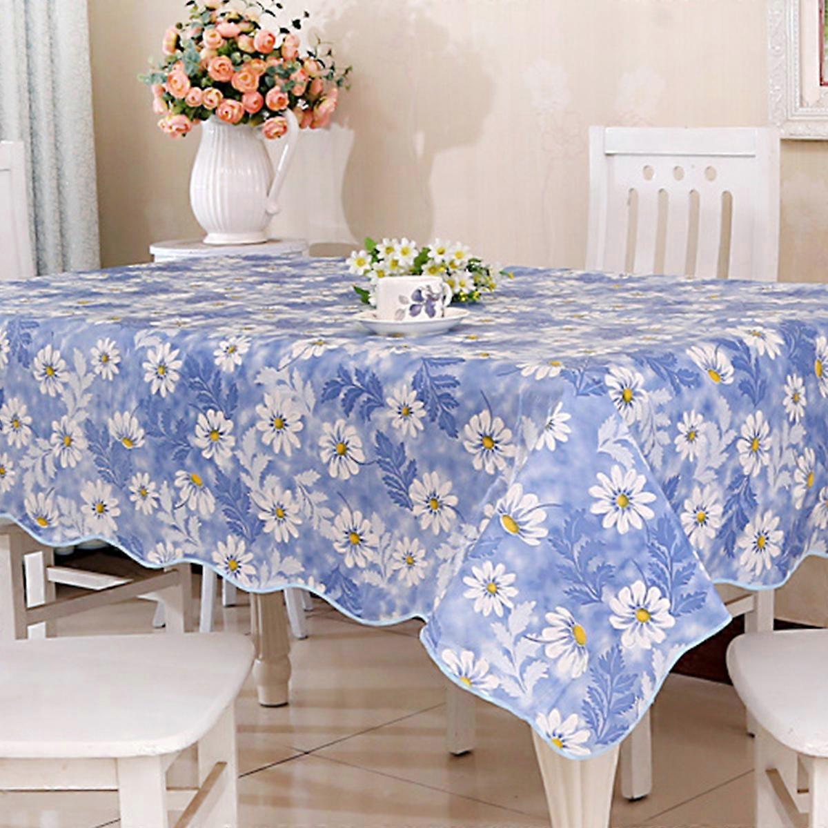 Floral spring/summer fabric indoor/outdoor tablecloth, outdoor tablecloth rectangular table