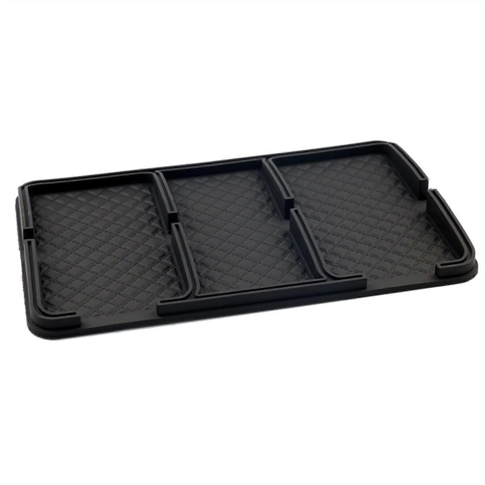 Car Dashboard Non Slip Mat Diamond Anti Slip Mat PVC with Crystal Non-Slip Pad