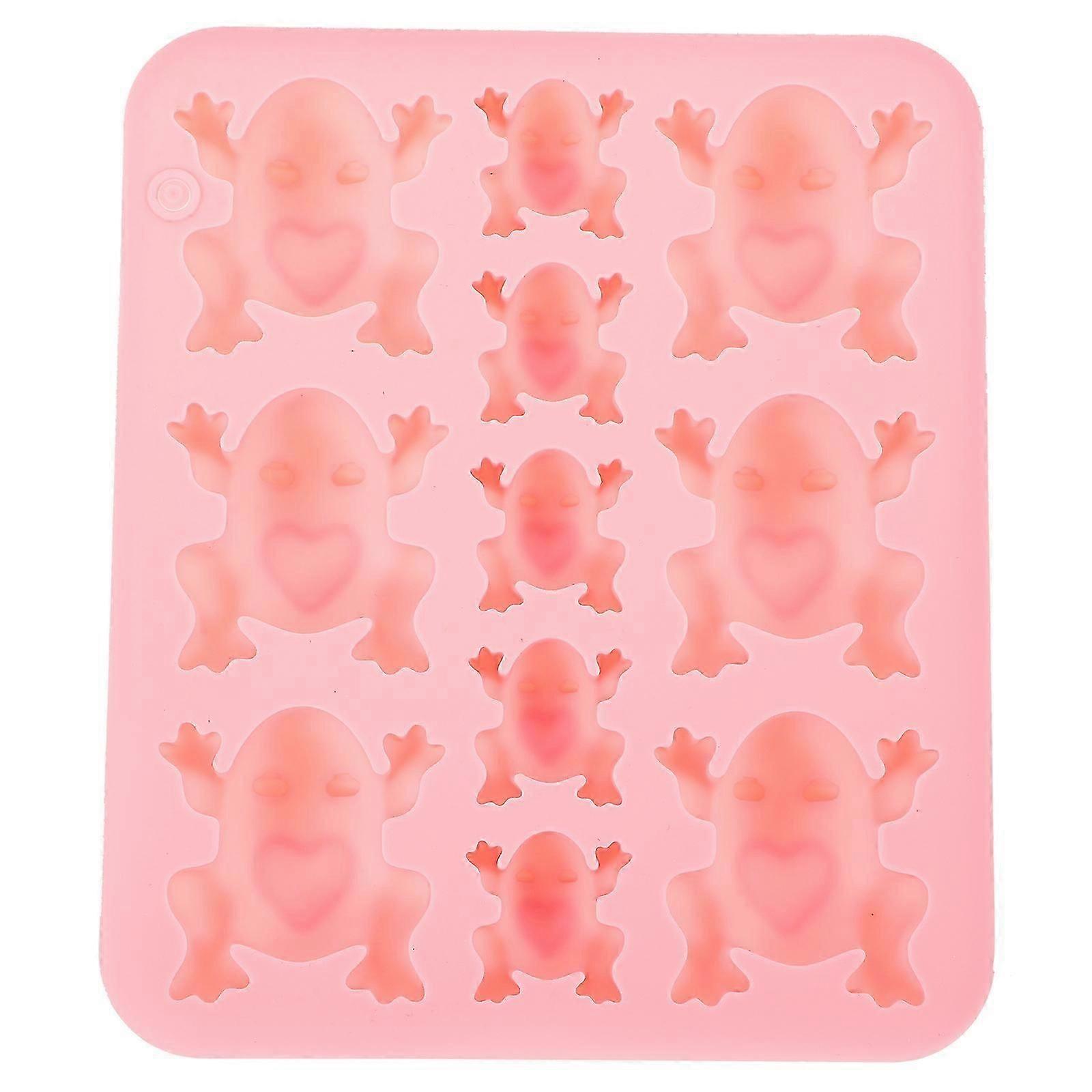 Silicone Frog Chocolate Mold Candy Frog Shaped Mold Chocolate Dessert Making Mold