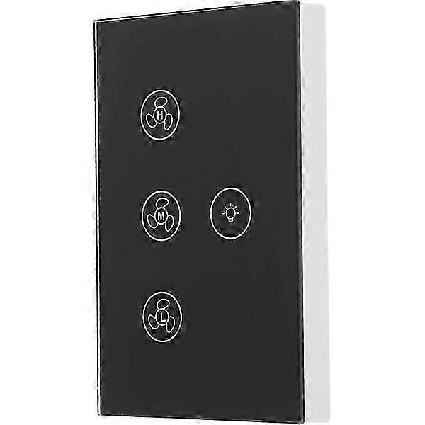 WiFi Smart Ventilatore Da Soffitto Luce Interruttore A Parete Vita APP Telecomando Vari Interruptor di Controllo Per La Casa