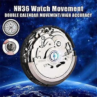 2x Automatic Watch Movement Men's S Mechanical Watch Movement Nh36 Movement Watch Replace Acces
