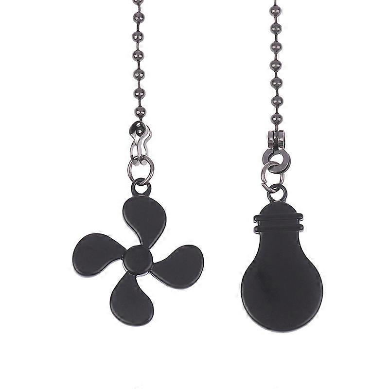 Fan Shape Ceiling Fan Pull Chain Light Shape Chandelier Pull Chain Metal Pendant Pull Chain Extension Chandelier Chain Extender