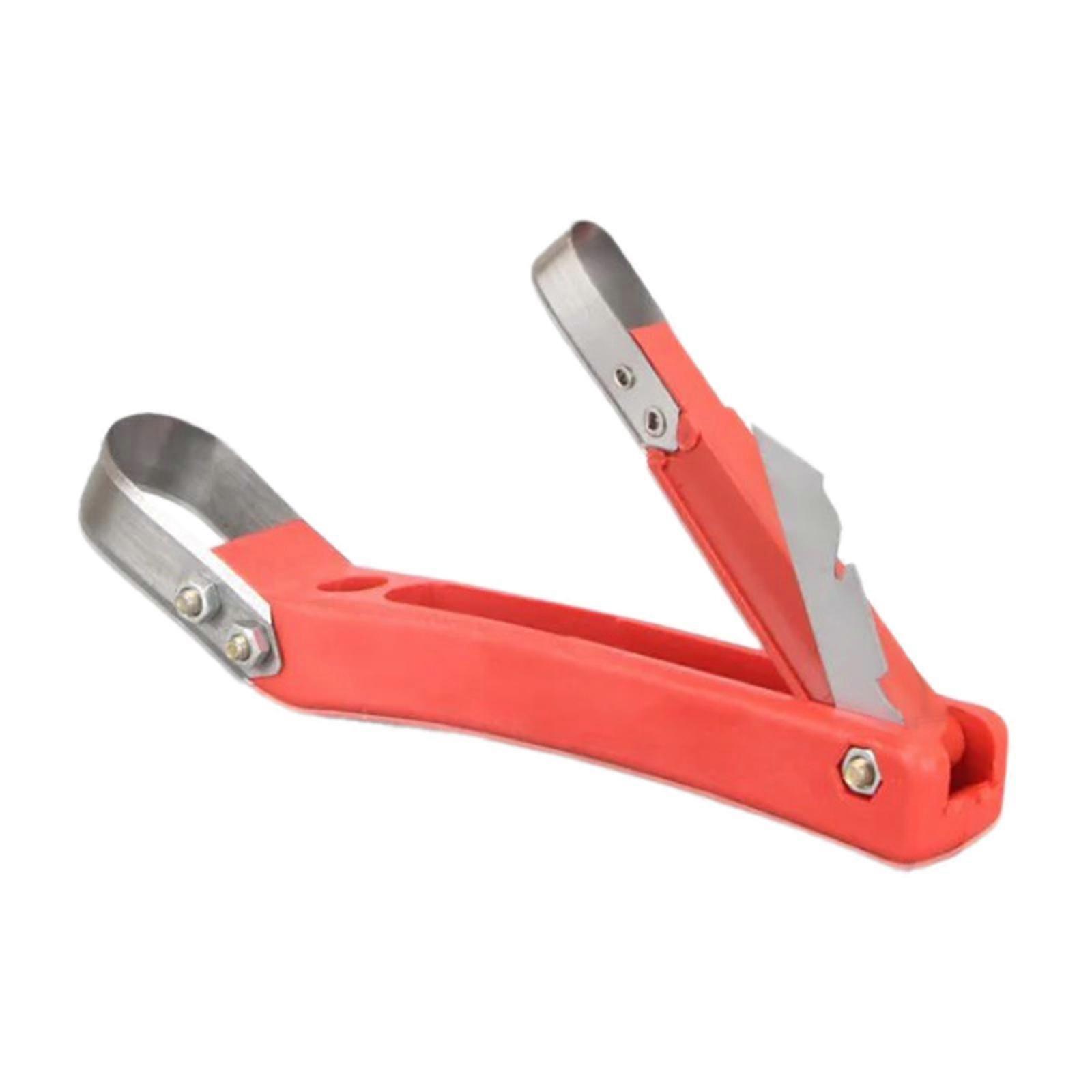 Multipurpose Bark Removal Tool for Bonsai and Fruit Tree Grafting, Handheld Log Debarker Peeler Gardening Woodworking Tool