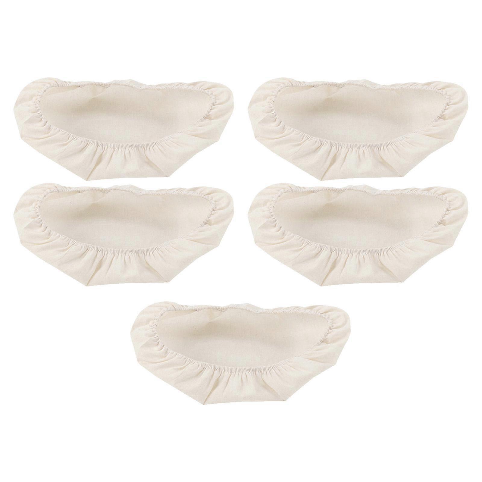 5 Pieces Bread Cloth Cover Bread Fermentation Cover Round Portable Table Bread