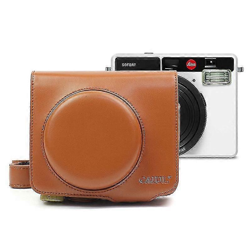 Vintage Pu Leather Case For Leica Sofort Camera