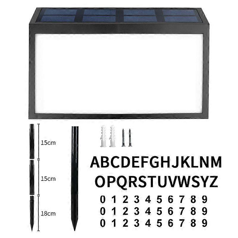 Solhusnummer for husdekorasjon