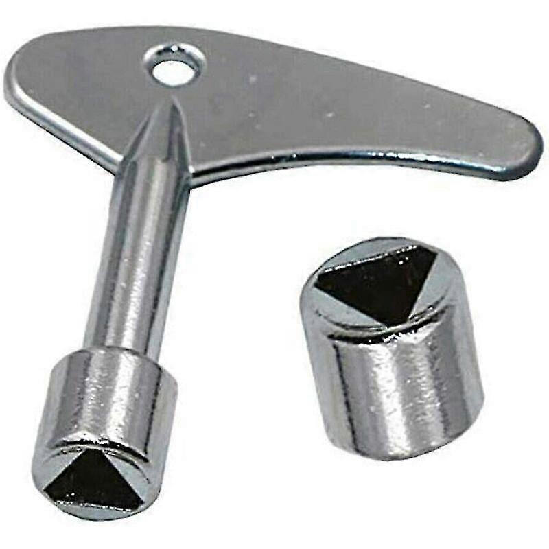 2 Pack 9mm Triangle Key With Triangle Key Switch For Emergency Gas Electric Lift