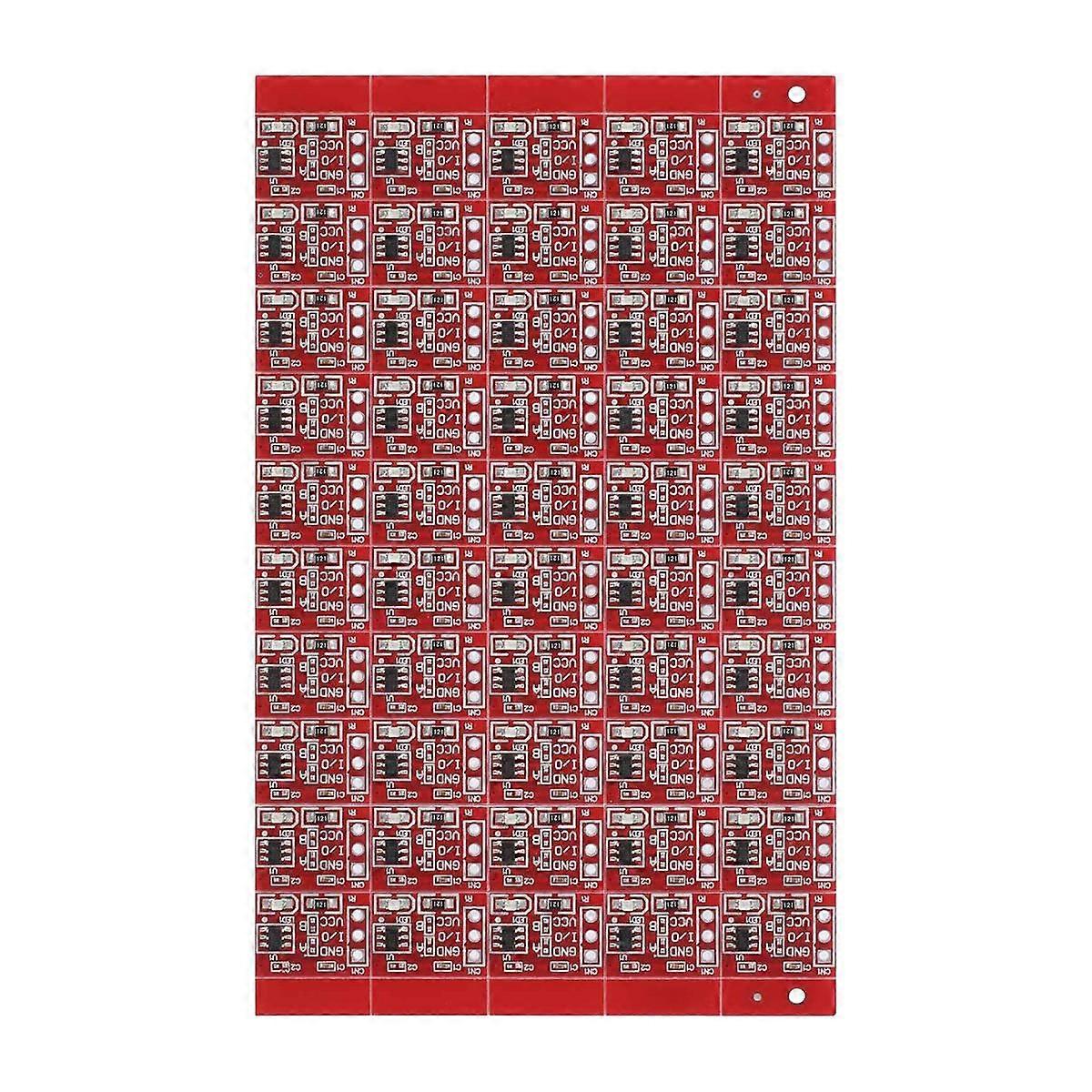 50Pcs Ttp223 Touch Button Modular Self-Locking Jog Capacitive Switch Single-Channel Transformation