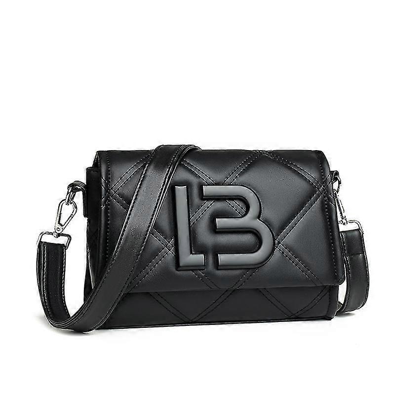 Small Square Bag Women's Messenger Leather Bag__