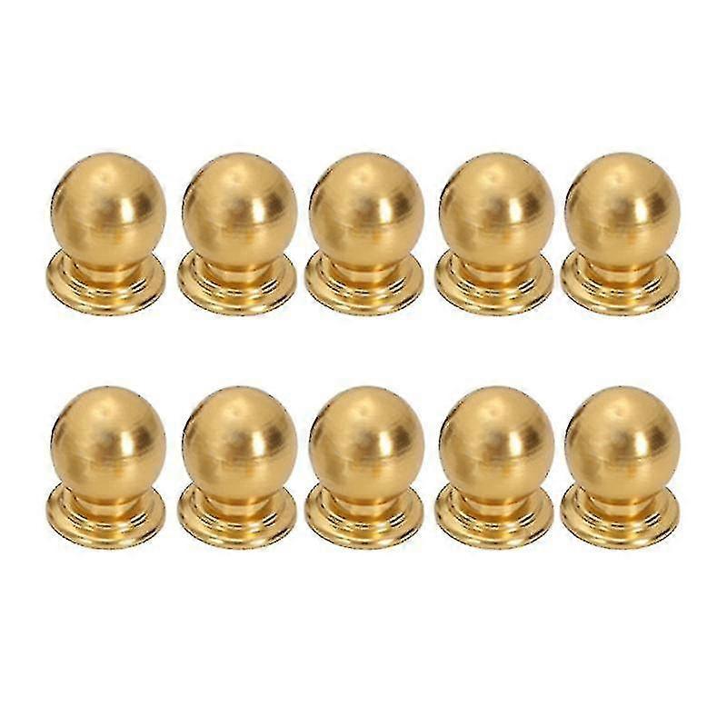 LM 10 Pcs Cabinet Knobs Round Ball Knobs Bath Cabinet Knobs Er Knobs, Cabinet Ware HOF