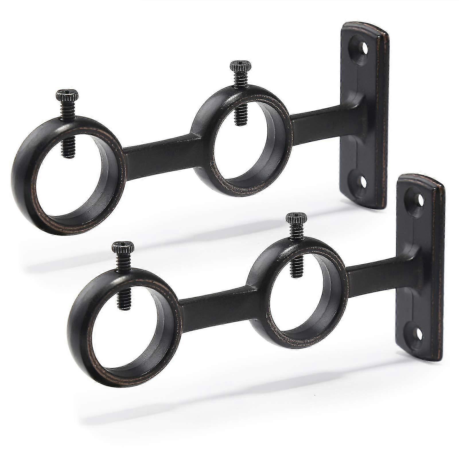 Ain Rod Bracket, 2pcs Double Ain Rod H, Double Rod
